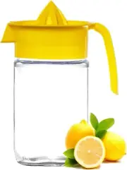 Glass Lemon Juicer, Small Grapefruit and Citrus Juicer, Extractor Manual
