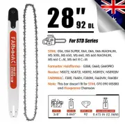 28'' Chainsaw Guide Bar 3/8" 0.063" 92DL Chain For Stihl MS660 MS661 363RNDD025