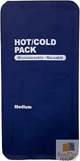 2x HOT/COLD PACK First Aid Reusable Ice Heat Gel Packs Microwaveable Relief New