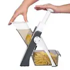 Safe Mandoline Slicer 5 in 1 Vegetable Chopper Food Potato Cutter