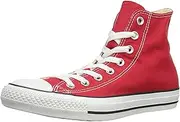 [Converse] Mens C Taylor AS HI Sneakers Shoes (5 (MEN'S) 7 (WOMEN'S) US, Red)