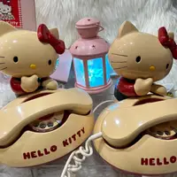 在飛比找蝦皮購物優惠-日本進口Hello Kitty昭和時期古董級的紅色電話機夢幻