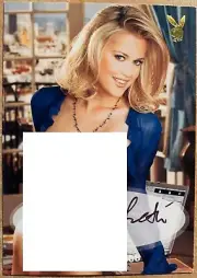 Juliette Frette Playboy Playmate Autograph Signature Card
