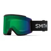 Smith Squad XL Snow Goggles, Black Frame, ChromaPop Everyday Green Mirror Lens