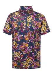 Kerrits Kids Summer Ride Ice Fil Short Sleeve Shirt Print - Horse Treats