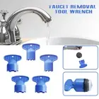 5pcs Plastic Cache Sink Water Faucet Aerator Key Removal Wrench Repair Tools