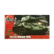 Airfix WWII Mini 1/76 T34/85 Medium Tank SW (New)