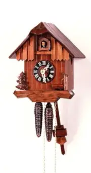 Cuckoo Clock House, Trough, Tree 1.0202.01.C NEW