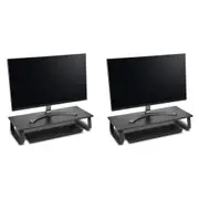 2PK Kensington Wide Riser Stand/Holder Platform For 32" Computer Monitor Black