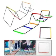 Soccer Agility Ladder Instant Set up Jumping Hurdles Speed Training Set
