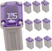 10pcs Amp Micro Fuses Automotive Micro Fuses for Car Safety Kits Easy to Install and Replace Durable Construction Essential for Circuit Protection