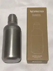 Nespresso Bespoke Barista Bar Shaker 20 oz Tomas Kral Brushed Stainless Steel
