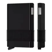 Secrid Cardslide Compact RFID Wallet - Black/Black