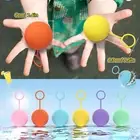 6pcs Silicone Water Balloons Reusable Entertainment Swimming Pool Splash Balls