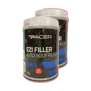 2 x Pacer R43 Ezi Body Filler 2Kg Super Smooth Multi-purpose Filler