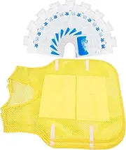 FRCOLOR Cooling Vest Set for Outdoor Activities 2pcs Ice Packet Cooling Waistcoat with 16 Reusable Ice Packs for Heat Protection and Comfort Hot Weather
