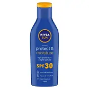 NIVEA Sun Lotion, SPF 30, with UVA & UVB Protection, Water Resistant Sunscreen