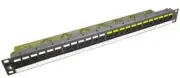 Molex POWERCAT PATCH PANEL MLXPID-00141 24-Ports Cat-6 1RU 568A/B Wiring