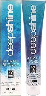 Rusk Deepshine Gentle Lightener Cream - Ultimate Blonde for Unisex 4.58 oz Lightener