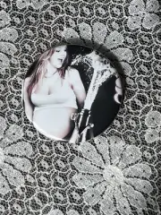 Pregnant Woman Busting Champaign Bottle Spraying 2.25in Magnetic Bottle Opener