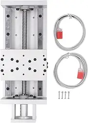 Gearwell Linear Rail, 200mm Stroke Motion Stage with 1605 Ballscrew Drive, Electric Linear Actuator Table with Limit Switch for NEMA23 Motor