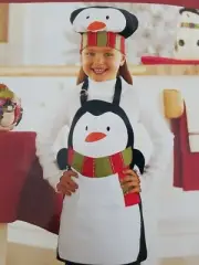 St. Nicholas Square Children's Apron and Chef's Hat Set- NEW