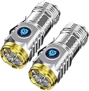 Type-C Rechargeable Portable Multi-Function Light 5 Light Mode Waterproof Flashlight Adjustable Brightness