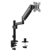 Brateck Lumi LDT48-C012 17"-32" Pole-Mounted Gas Spring Single Monitor Desk [LDT48-C012]