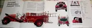 General Studebaker Fire Truck Engine Poster Original Pumper Out of Print Gift