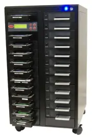 Systor 1:23 SATA 2.5" 3.5" SSD HDD Hard Drive Duplicator & Sanitizer - 36GB/Min