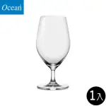 【OCEAN】高腳水杯405ML 1入 SANTE系列(水杯 玻璃杯 高腳杯)