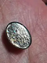 Rainbow lattice Sunstone cut and polished 93