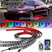 Car RGB LED Strip Bar Underglow Body Kit Neon Lights APP Remote for Mazda MX-6
