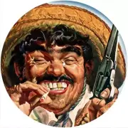 Slipmat Slip Mat for Hitachi or any 12" DJ Turntable Record Player BANDITO 1 New