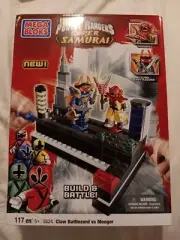 Mega Bloks 5824 Power Rangers Super Samurai Claw Battlezord Vs Mooger