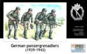 MBM35013 1:35 MB Masterbox German Panzergrenadiers 1939-42 Figure Set