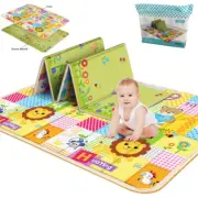 180x100 Foldable Baby Play Mat Educational Children's Carpet Pad Non-Toxic Rug