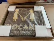 NIB new Mocama Beer Company Brewery LED beer sign 18x18 FL
