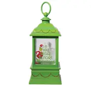 Department 56 Dr Seuss The Grinch Night Before Grinchmas Glitter Water Lantern Illuminated