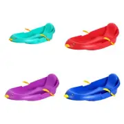 Snow Sled with Brake Portable Games Snow Sledge for Children Kids Girls