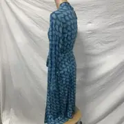 Emerson And Friends - Teal - Palms in Paradise Bamboo Robe L/XL