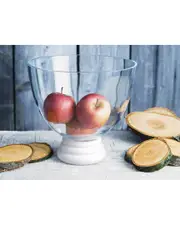 Barski 8in Footed Bowl