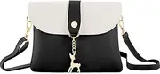 [AISPARKY] Small Crossbody Purse,PU Leather Small Purse for Womens With Pendant With Strap/Gold Chain Strap