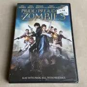 Pride & Prejudice & Zombies (DVD 2016 NEW) Jane Austen Adaptation Action 19th C.