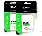 Reach Dental Floss 2 Pk NEW FACTORY SEALED