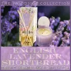 Elton John Woodside "English Lavender Shortbread" 14oz Candle/Reed Diffuser Set