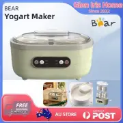 DIY BEAR Automatic Yogurt Maker Electric Rice Wine Natto Pickles Machine 8 Jars
