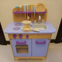 在飛比找蝦皮購物優惠-Hape 玩具廚房 限量版 紫（基隆台北面交）
