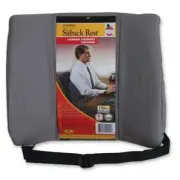 Core Products SitBack Rest | Gray Lumbar Support Cushion for Back Pain Relief