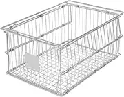 Generic Foldable Storage Basket Camping Accessories Folding Drainage Basket Fruit Vegetable Container